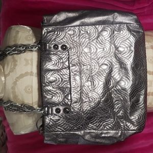 Silver Elliott Lucca shoulder bag
